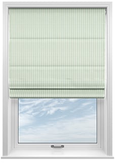 Nautical Stripes, Seagrass - Motorised Roman Blind
